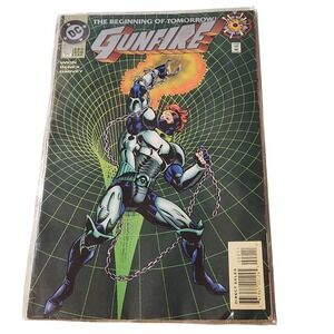 Vintage 1994 DC Comics Sunfire #0 The Beginning of Tomorrow Comic Book‎ Oct 94